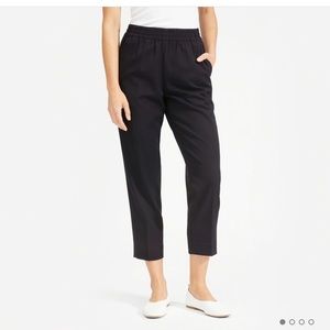 Everlane The Italian GoWeave Easy Pant Black
